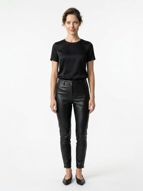 ✌️4 for $20✌️ Zara high waisted vegan leather cigarette pants